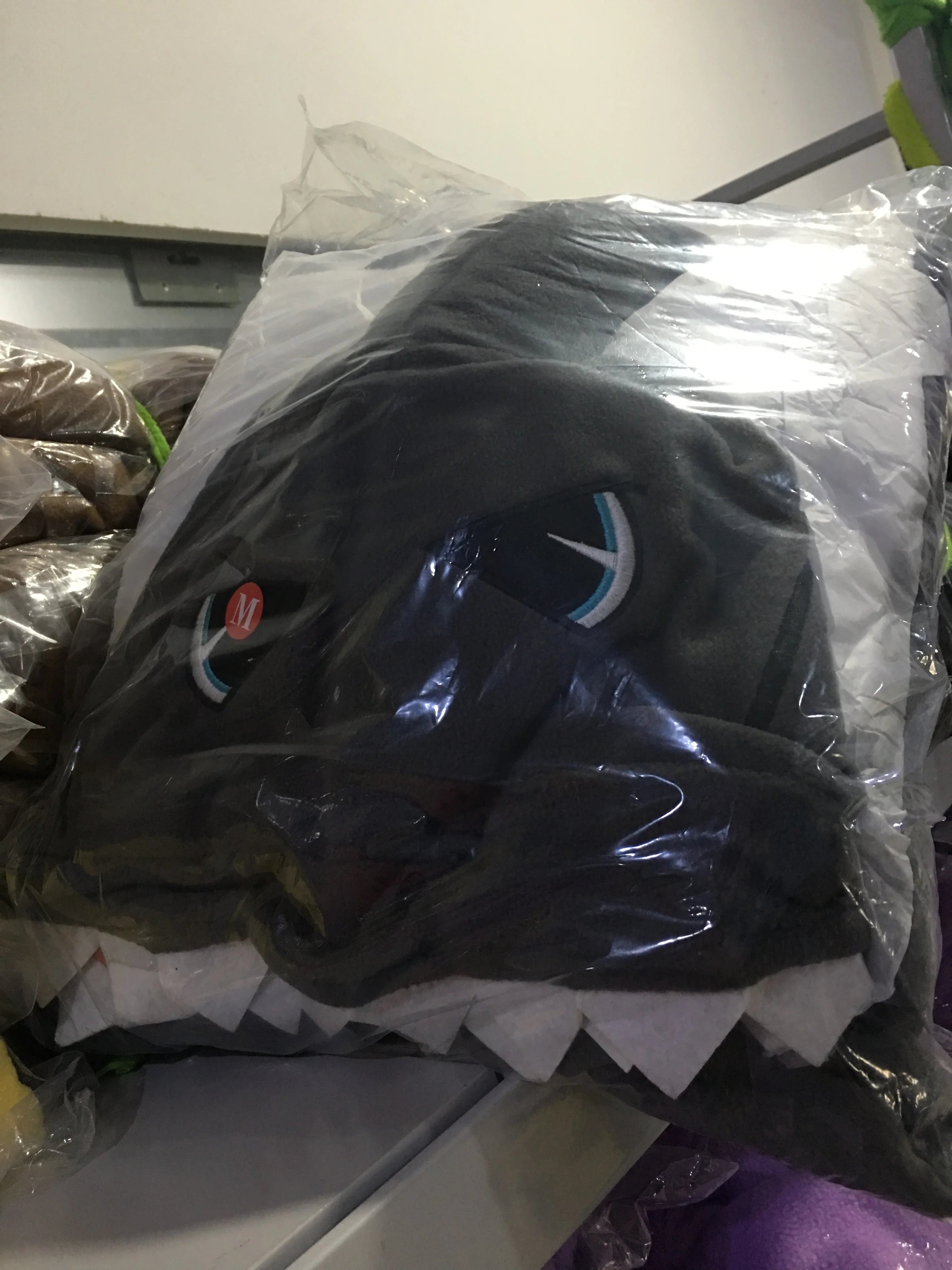 Kigurumi New Animal Unisex Adult Blue Shark Onesie Pajamas Cartoon Soft Fleece Halloween Family Party Costumes Jumpsuits