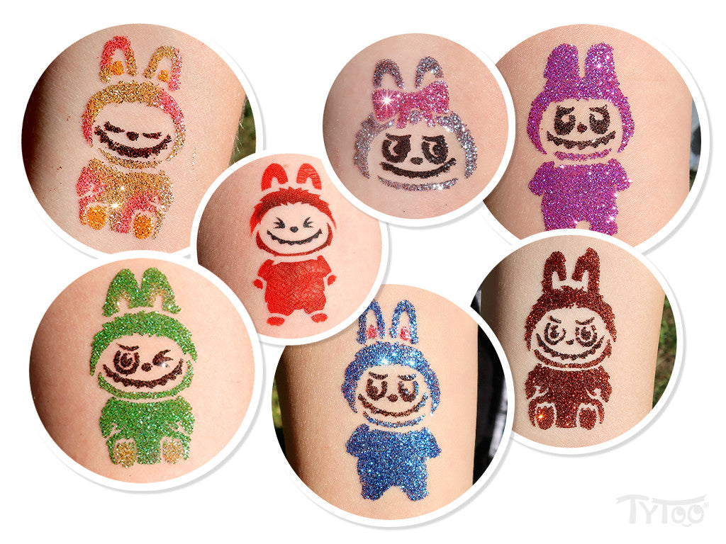 Plucky + Labubu sablon szett-1