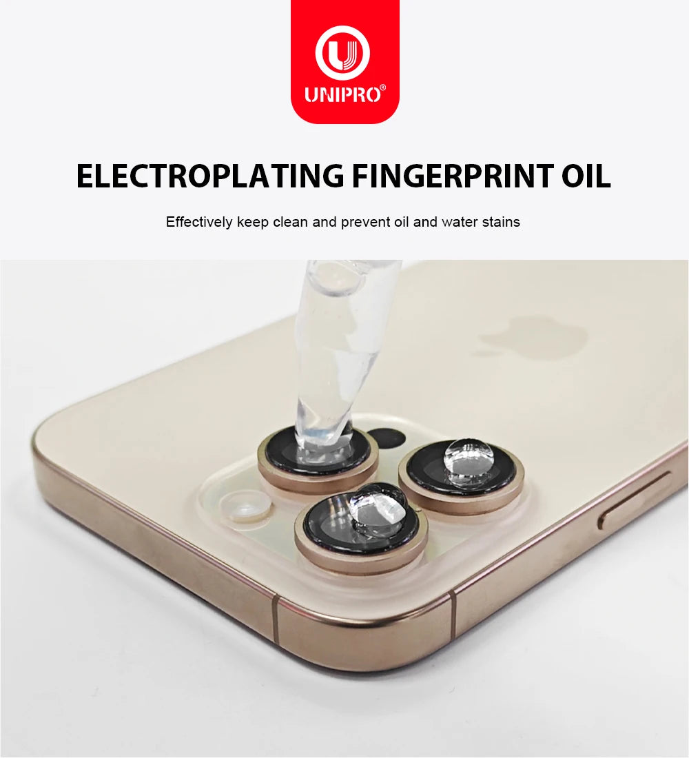 UNIPRO Camera Lens Protector HD Corning Glass For iPhone 17 Pro Max Back Lens Cap For iPhone 17 Air Full Cover Protective Case