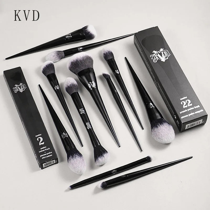 Set Pinceaux Maquillage Kat Von D - Kit Professionnel Foundation Blush Contouring