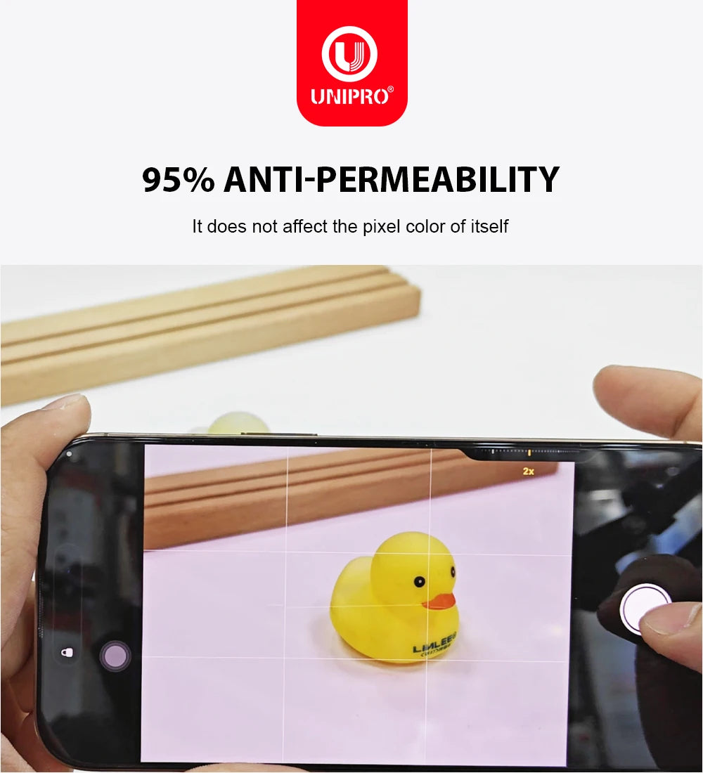 UNIPRO Camera Lens Protector HD Corning Glass For iPhone 17 Pro Max Back Lens Cap For iPhone 17 Air Full Cover Protective Case