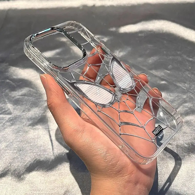 Coque iPhone Spider-Man Marvel - Silicone Souple Anti-Choc iPhone 16/15/14/13/12/11