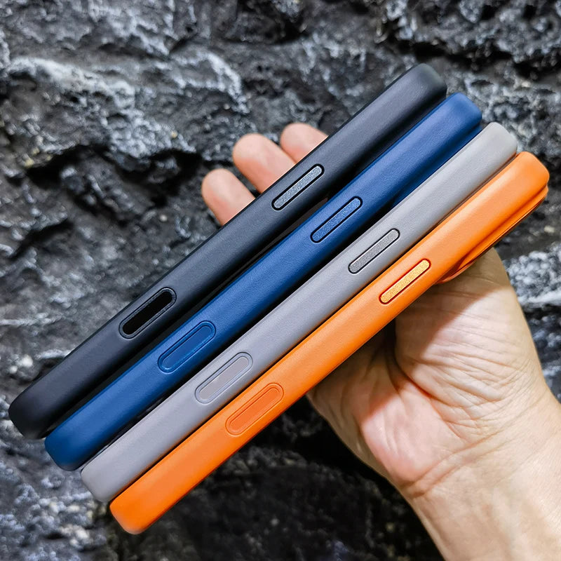 High Quality For Magsafe Case For iPhone 17 Pro Max / 17 Pro Magnetic Frosted Camera Metal Frame Shell