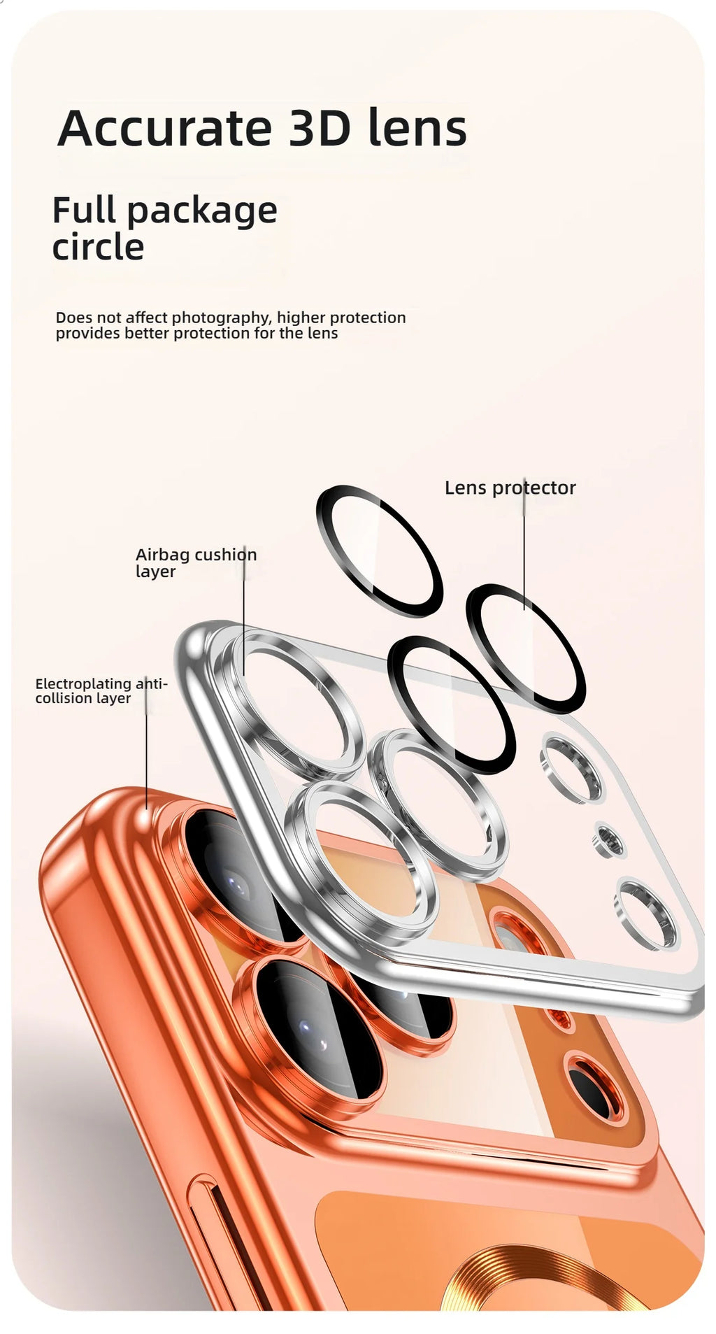 Coque iPhone MagSafe Transparente Ultra-Fine - iPhone 17/16/15 Pro Max Protection Magnétique