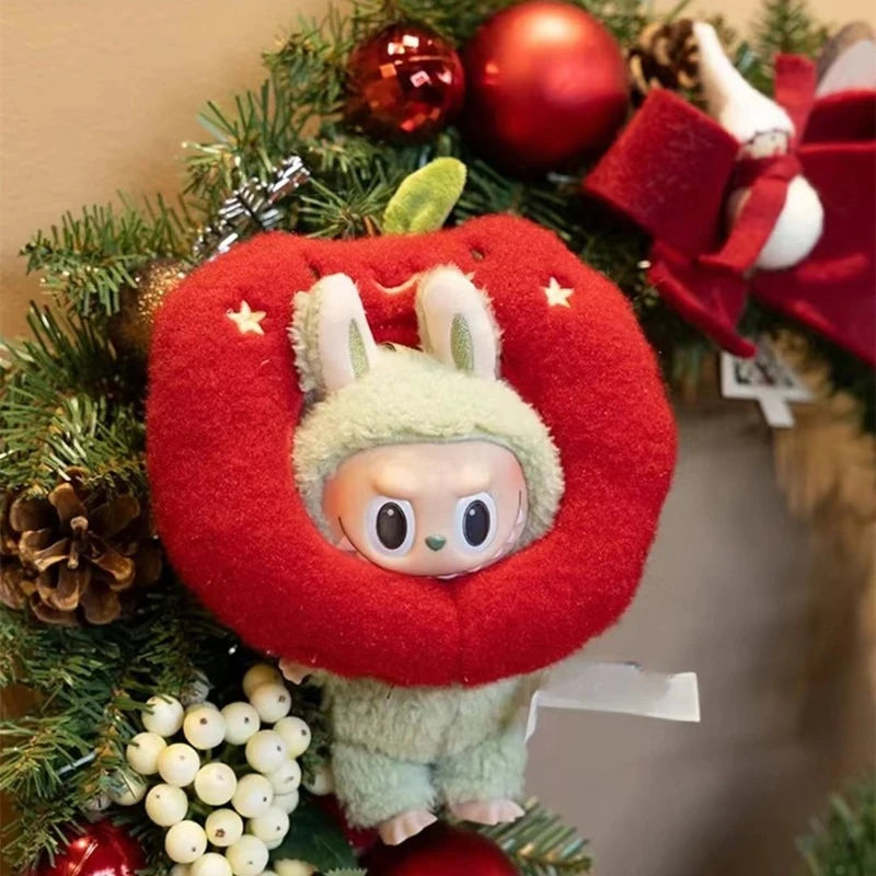 Pumpkin Halloween Set&Christmas Tree Star Dress for 3.0 Labubu Doll Outfit Cute Protective Shell Accessories Holiday Gifts