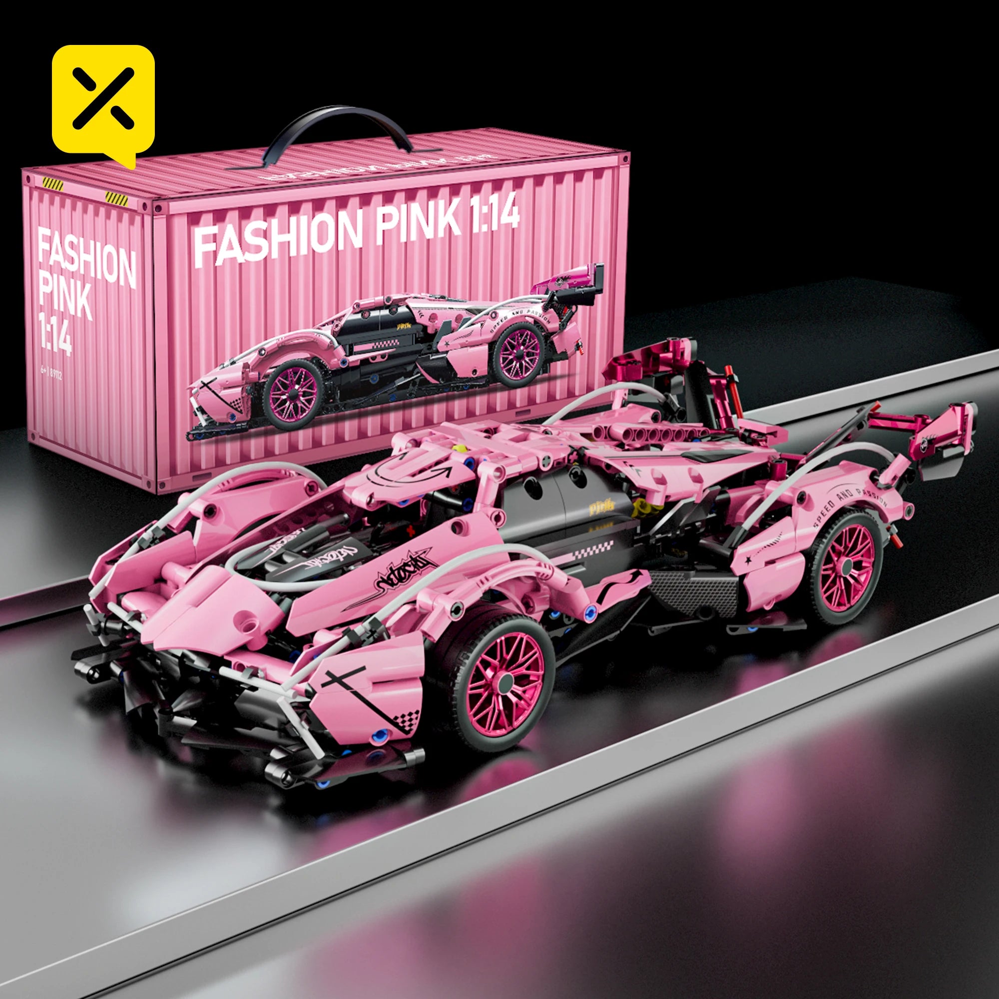 ToylinX Blocs Construction Voiture Sport - Modèle Technique Mécanique Adulte
