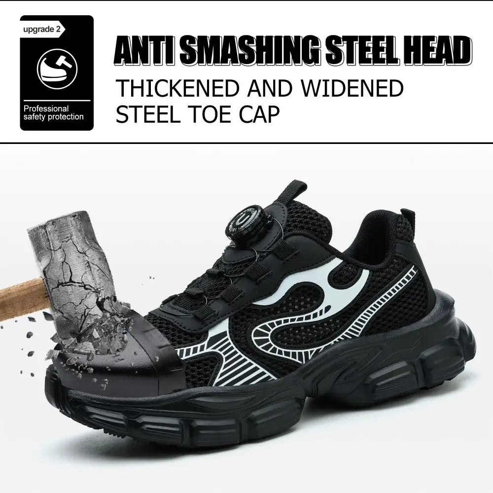 Chaussures de Sécurité Femme - Embout Acier Respirant Été