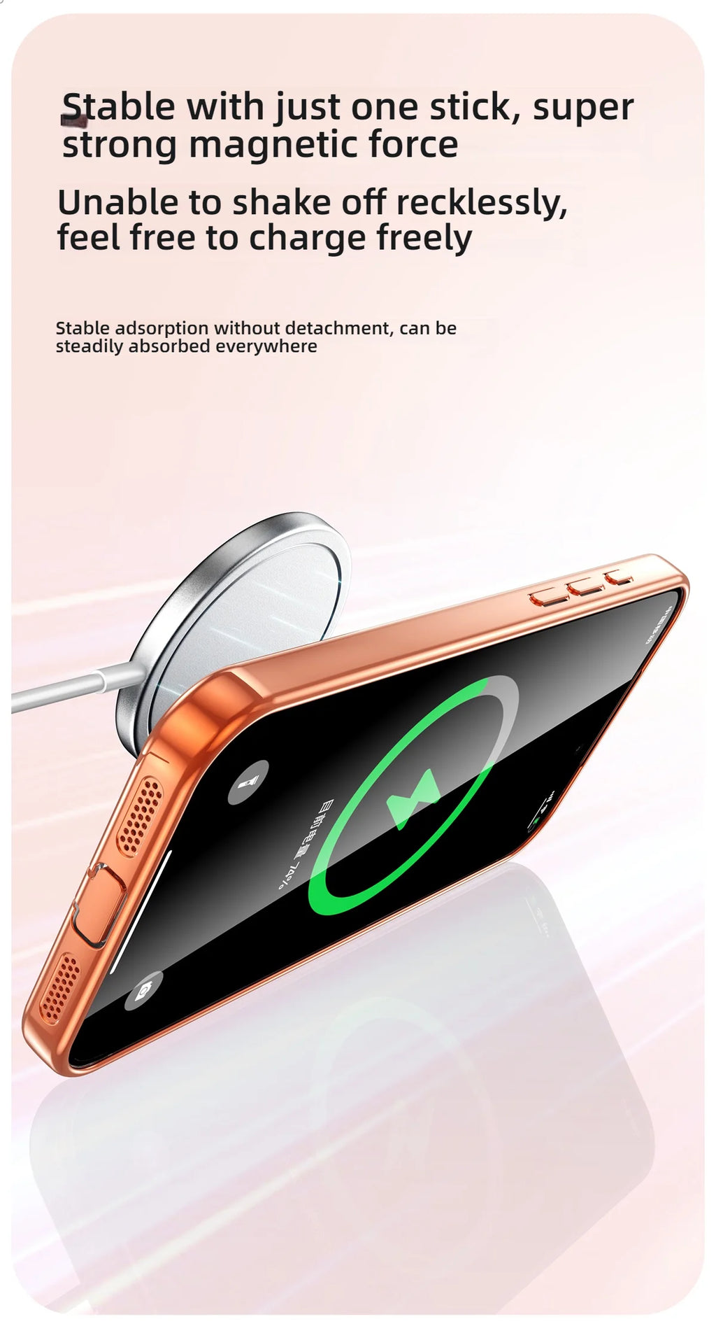 Coque iPhone MagSafe Transparente Ultra-Fine - iPhone 17/16/15 Pro Max Protection Magnétique