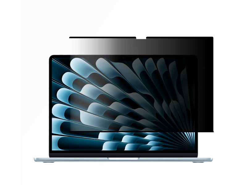 Film Privacy MacBook Air 15" (M4 / M3 / M2) – Finition mate, pose magnétique, vision confidentielle-0